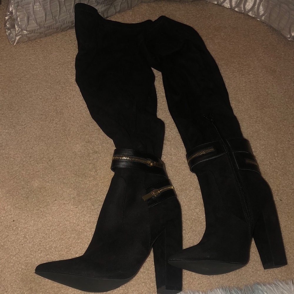 Knee high boots